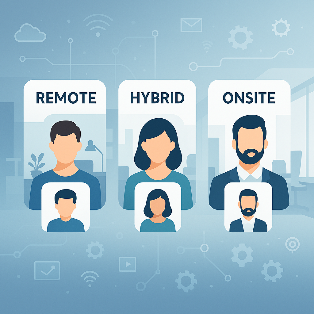 Remote, Hybrid, or Onsite? Choosing the Right Model for Your Tech Team