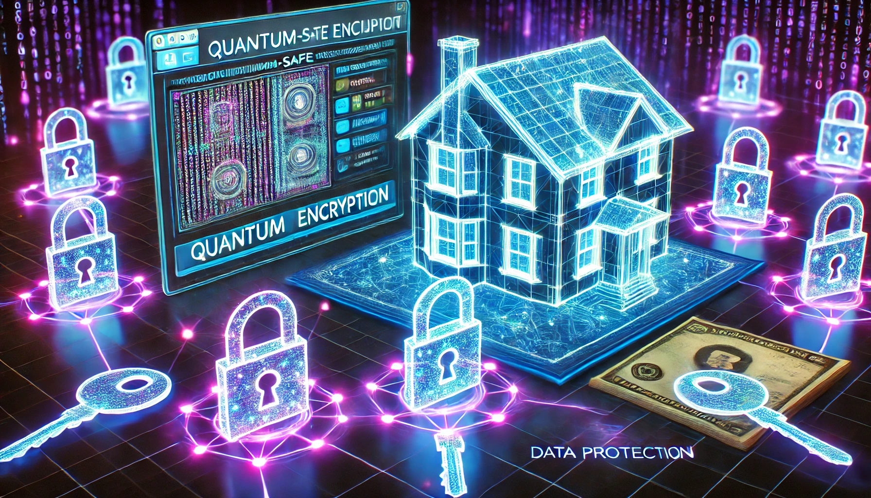 Quantum Encryption for Real Estate Transactions